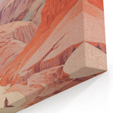 Electric Wall Art: Vibrant Desert Landscape - Modern Electric Decor