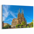 Barcelona Wall Art - Sagrada Família Iconic Cathedral Canvas Print