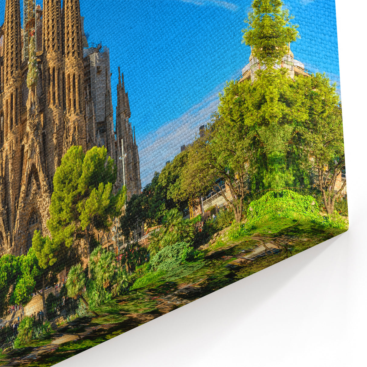 Barcelona Wall Art - Sagrada Família Iconic Cathedral Canvas Print