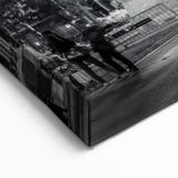 Barcelona Framed Art - Arc de Triomf Nighttime Black & White Print