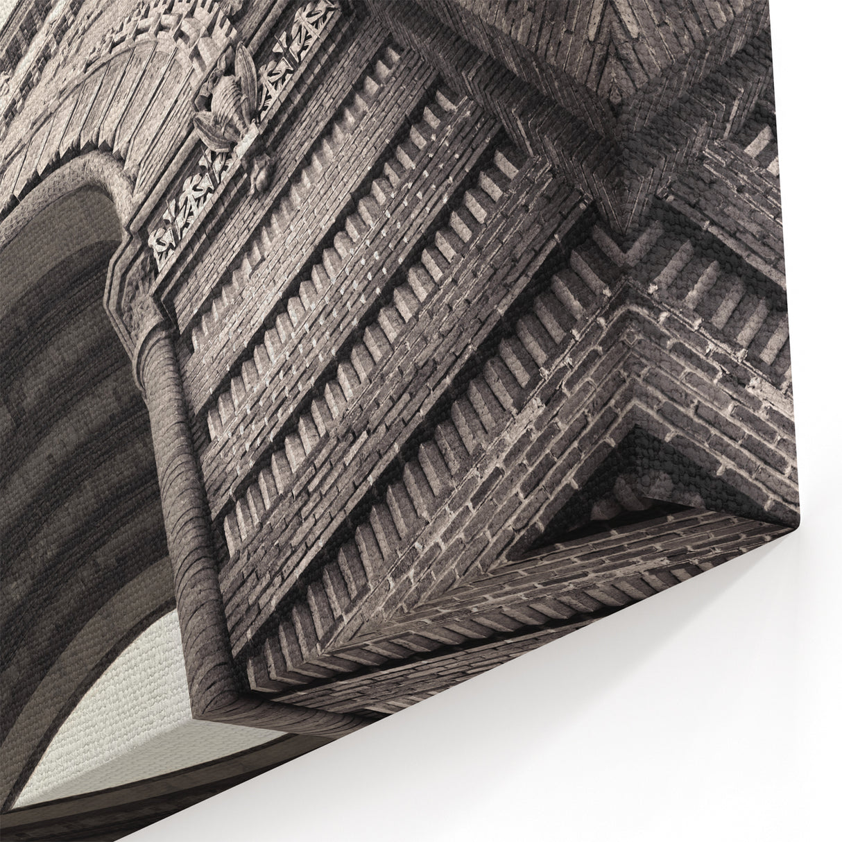 Barcelona Canvas Prints - Arc de Triomf Detailed Architectural Print