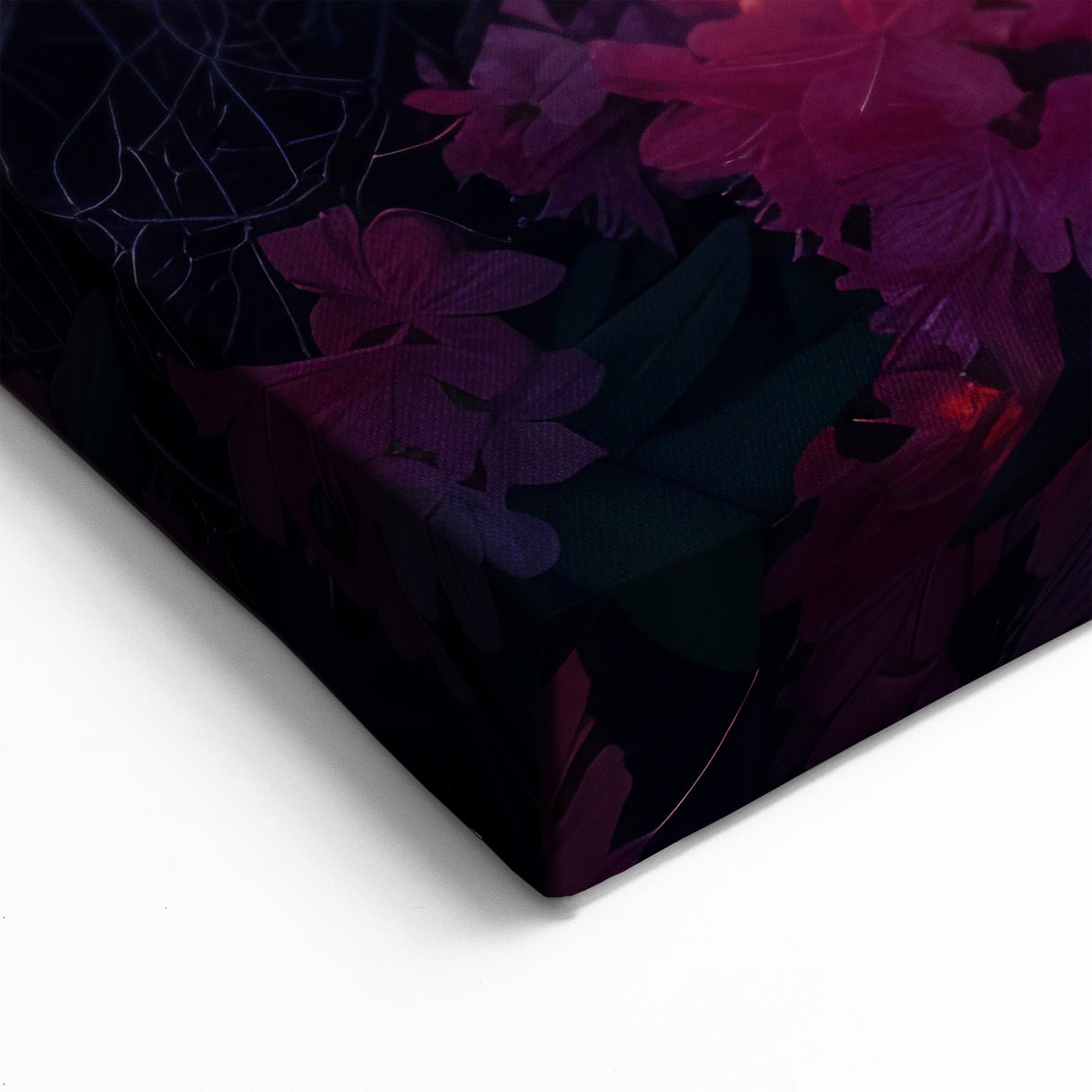 Ukraine Wall Art – Pink Flowers and Sunset Landscape Canvas Print