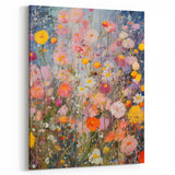 Electric Wall Art: Vibrant Floral Explosion - Modern Electric Decor