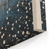 Electric Wall Art: Abstract Night Forest - Modern Electric Decor