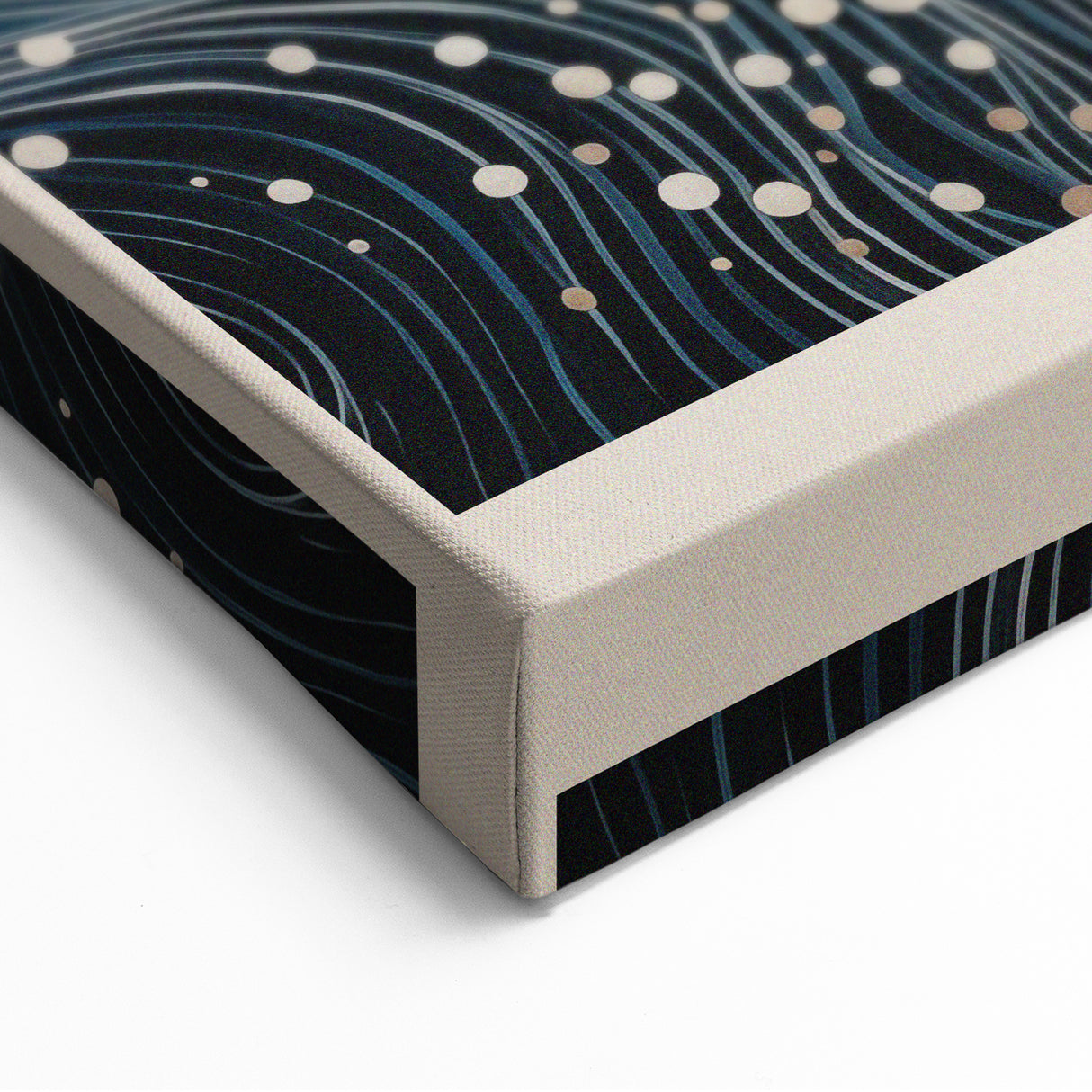 Electric Wall Art: Abstract Night Forest - Modern Electric Decor
