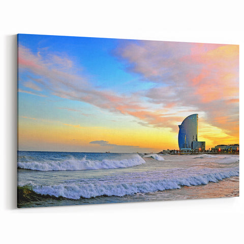 Barcelona Wall Art - Scenic Views of the City’s Iconic Coastline