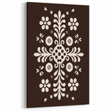 Minimalist Scandinavian Wall Decor | Nordic Floral Art Print | Hygge Style