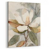Electric Wall Art: Serene Magnolia Blossom - Modern Electric Decor