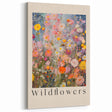 Electric Wall Art: Vibrant Wildflowers Bloom - Modern Electric Decor