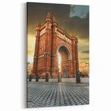 Barcelona Photography Prints - Majestic Arc de Triomf at Sunset