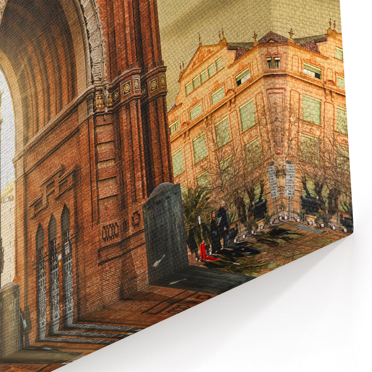 Barcelona Photography Prints - Majestic Arc de Triomf at Sunset