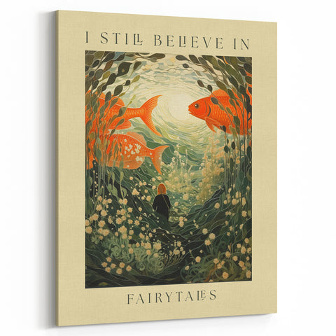 Electric Wall Art: Enchanting Fairytale Journey - Modern Electric Decor