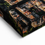Barcelona Canvas Prints - Aerial View of Iconic Eixample City Blocks