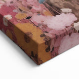 Electric Wall Art: Whimsical Rabbit in Pink Hat - Modern Electric Decor