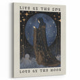 Electric Wall Art: Celestial Moon Goddess - Modern Electric Decor