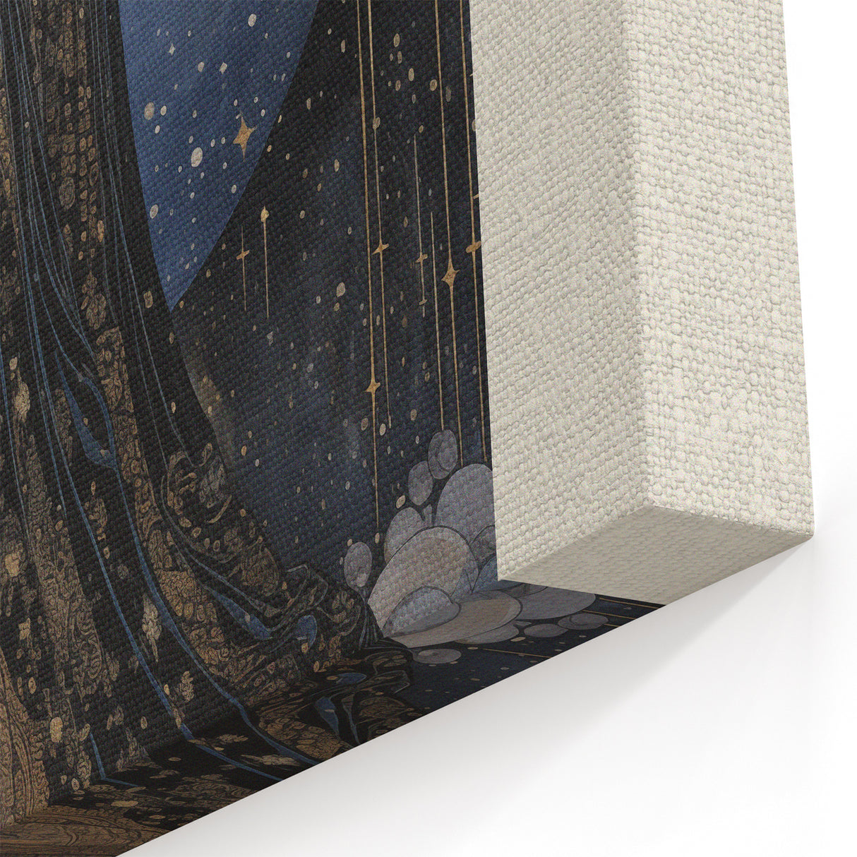 Electric Wall Art: Celestial Moon Goddess - Modern Electric Decor