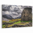 Snowdonia Castle View - Wales Canvas Print, Scenic Wales Landscape Art