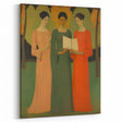 Electric Wall Art: Serene Trio of Women - Modern Electric Decor