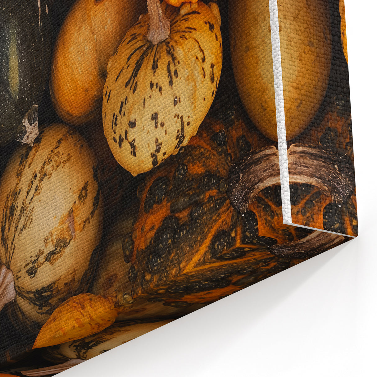 Rustic Fall Wall Art - Decorative Gourds and Pumpkins for Farmhouse Decor
