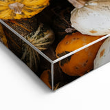 Rustic Fall Wall Art - Decorative Gourds and Pumpkins for Farmhouse Decor