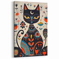 Scandinavian Wall Decor | Mystical Nordic Cat Art Print | Hygge Style