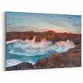 Canary Islands Wall Art – Scenic Coastal Landscape in Vibrant Colors