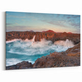 Canary Islands Wall Art – Scenic Coastal Landscape in Vibrant Colors