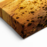 Canary Islands Beach Art – Lighthouse Sunset Scene with Golden Glow