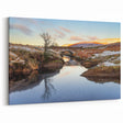 Frosty Morning Bridge - Wales Photography Art, Scenic Wales Wall Decor