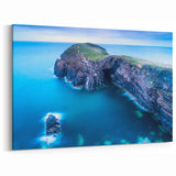Welsh Coastal Cliffs - Wales Canvas Print, Scenic Wales Photography Art