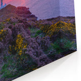 Lighthouse Sunset - Wales Canvas Print, Scenic Wales Photography Art