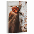 Rustic Cow Close-Up Wall Art – Farmhouse Animal Decor for Cozy Spaces