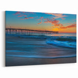 Cape Hatteras Scenic Prints – Outer Banks Pier at Sunrise Wall Art
