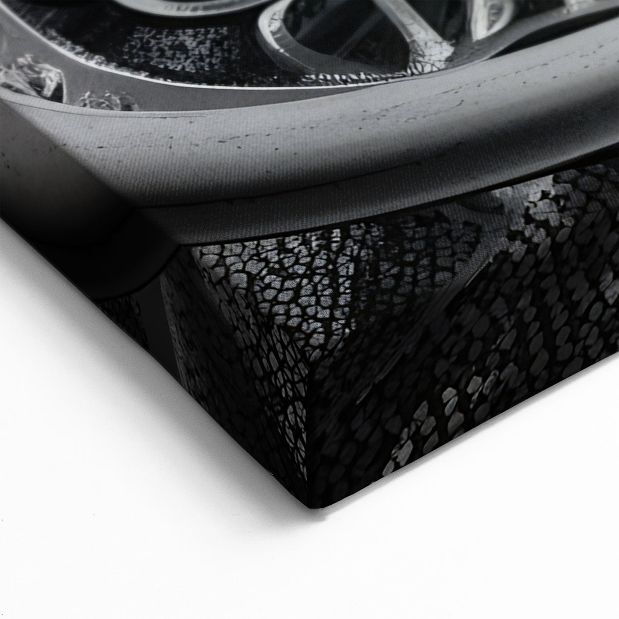 Vatican City Prints – Ornate Spiral Staircase Black and White Art