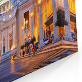Vatican City Prints - St Peters Basilica Sunset European Scenery Art