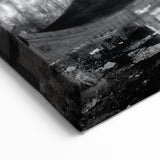 Vatican Artwork - St Peters Basilica Night View Black and White Art