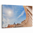 European Scenery Vatican - St Peters Basilica Sky View Canvas Art