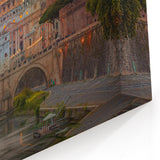 Vatican Scenery Art - St Peters Basilica Sunset Vatican City Prints