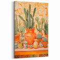 Maximalist Wall Art: Vibrant Cacti and Pottery for Eclectic Home Decor
