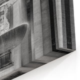 Vatican Wall Art – Majestic Fountain Vatican City Prints in Black & White