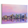 San Diego Skyline at Sunset – Vibrant Reflection Cityscape Wall Art