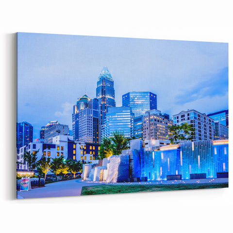Charlotte Cityscape – Modern Architecture and Skyline Wall Art