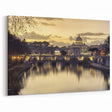 Vatican City Prints – Twilight Scenic View of St. Peter's Basilica