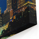 Charlotte Night Skyline – Iconic Cityscape Wall Art for Urban Decor