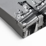 Vatican Framed Prints – St. Peter's Square Columns Black and White Art