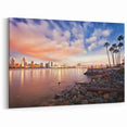 San Diego Sunset Cityscape – Tranquil Waterfront Wall Art Decor