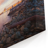 San Diego Sunset Cityscape – Tranquil Waterfront Wall Art Decor