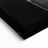 Modern Charlotte Architecture – Black and White Urban Cityscape Wall Art