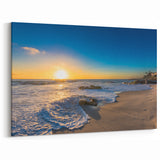 San Diego Beach Sunset – Tranquil Coastal Wall Art for Relaxation