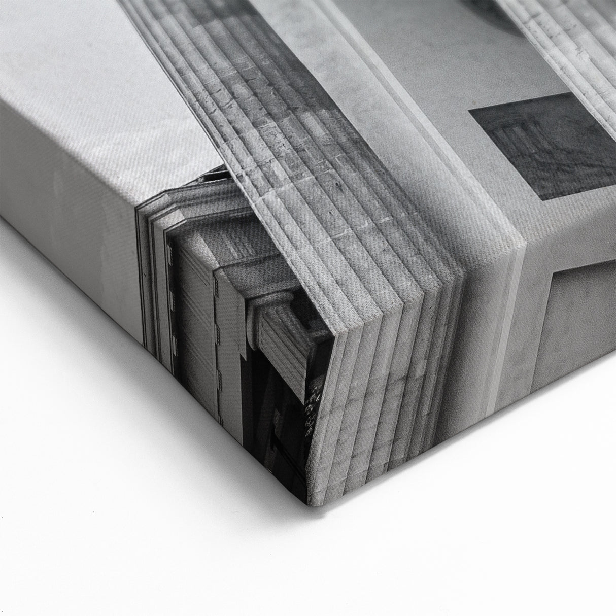 European Scenery Vatican – Brandenburg Gate Black and White Art Print